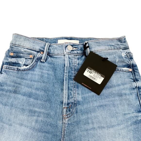 MOTHER Trickster Short Fray Shorts in Slay It With Flowers 24|XS - Picture 5 of 12